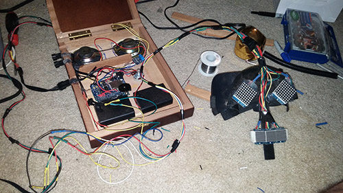 Amp and fuzz box