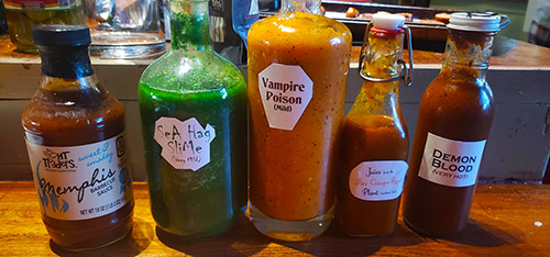Halloween sauce