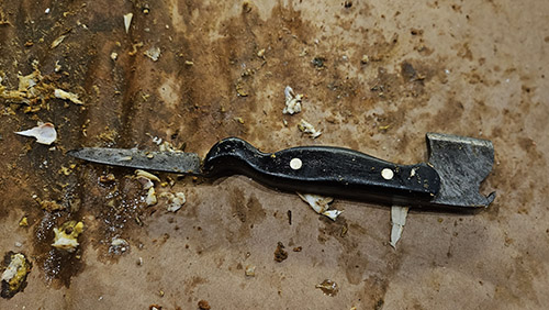 Crab Knife Finished