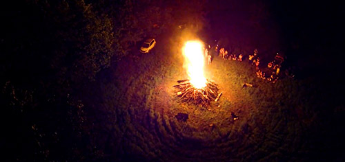 Drone fire