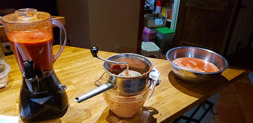 Making sauce