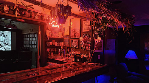 Right side of bar
