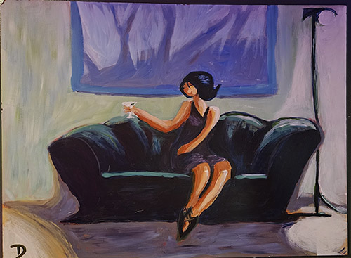 lounging